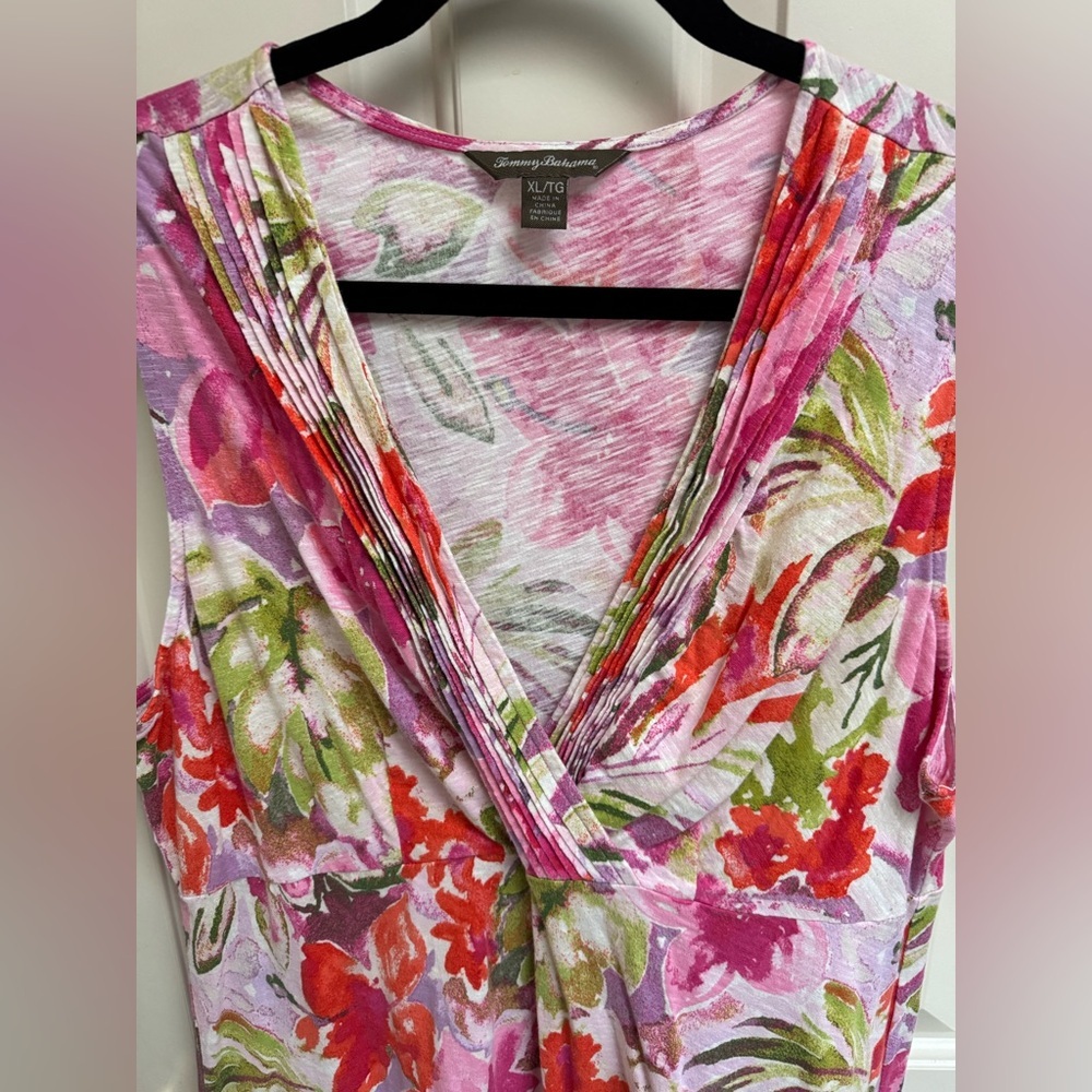 Tommy Bahama Cotton Floral Dress - Picture 3 of 5